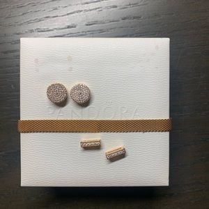 Pandora Reflexions Mesh Bracelets w/ Charms